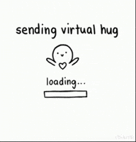 Loading Hug GIF by MOODMAN