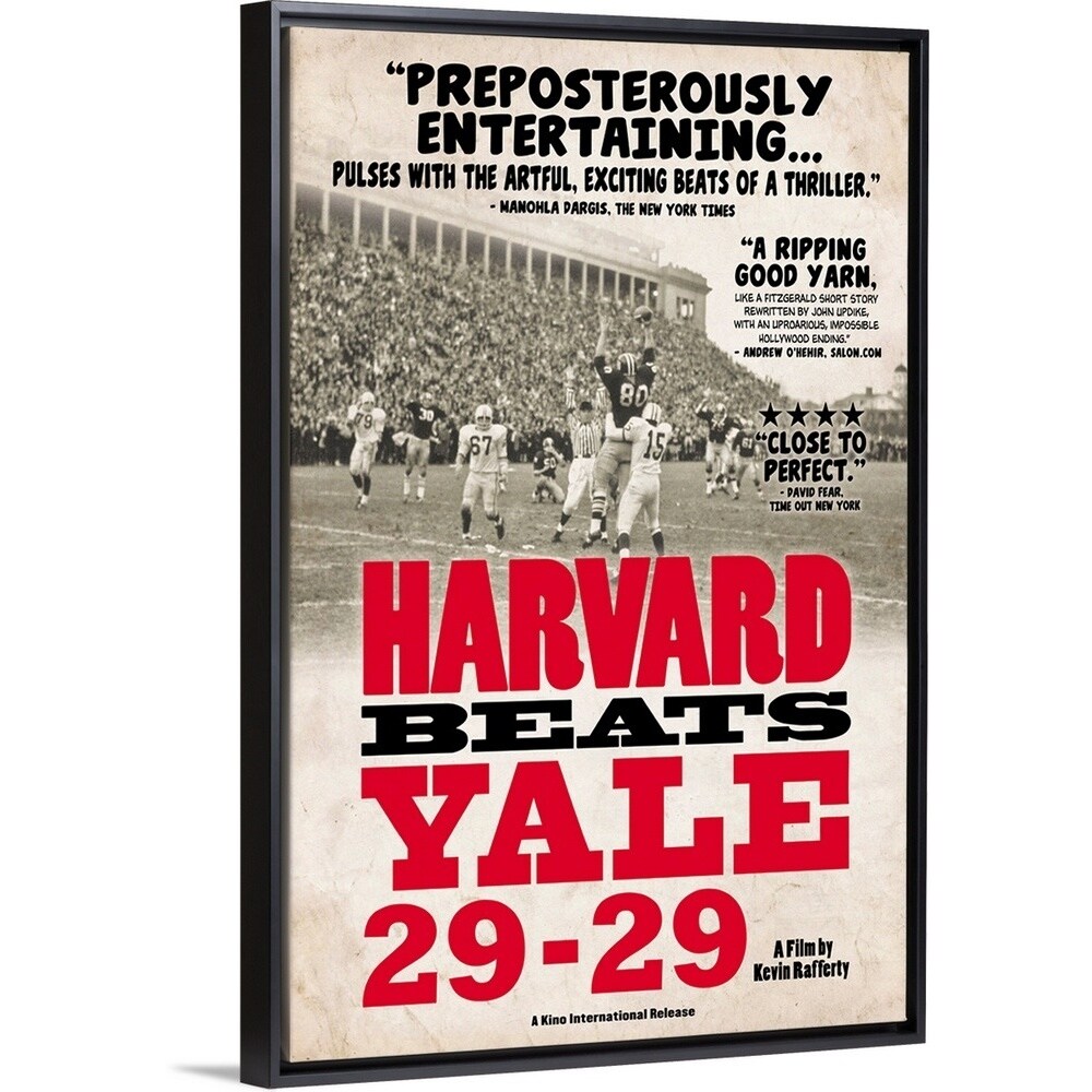 Floating-Frame-Premium-Canvas-with-Black-Frame-entitled-Harvard-Beats-Yale-29-29-%282008%29.jpg