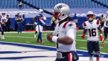 Happy Cam Newton GIF by New England Patriots