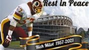 Rich Milot, a former NFL linebacker with the Washington Redskins, passed away at the age of 64.