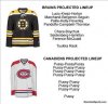 Bruins and Habs lineups lol.jpg