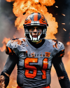 3 - grey decaying zombie Quarterback number orange.png