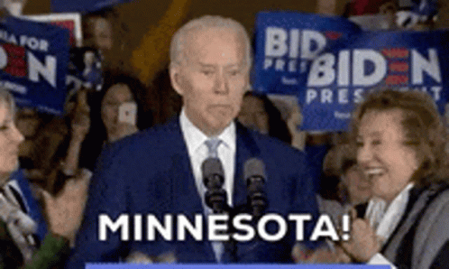 Minny Biden GIF - Minny Biden Minnesota - Discover & Share GIFs