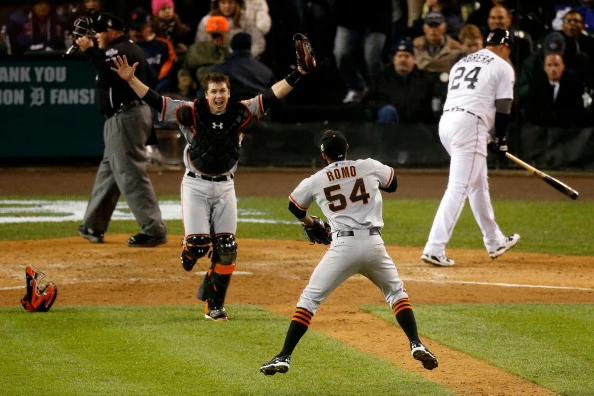 Buster-Posey-and-Sergio-Romo-San-Francisco-Giants-and-Miguel-Cabrera-Detroit-Tigers.jpg