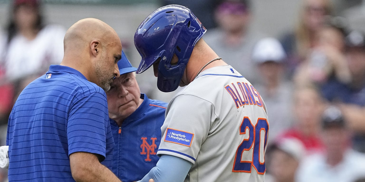 MLB: New York Mets' Brett Baty makes painful misfield against LA