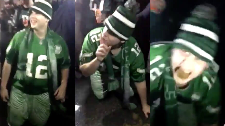 VIDEO: Ambitious Eagles fan eats horse poop during Super Bowl celebration – Metro Philadelphia