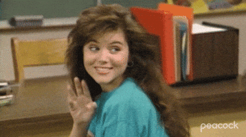 Saved By The Bell Hello GIF by PeacockTV