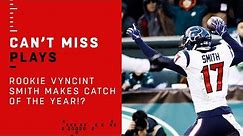 Texans Rookie WR Vyncint Smith Makes Catch of the Year!?