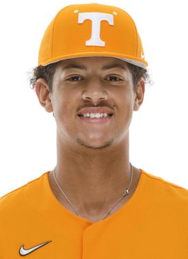 KNOXVILLE, TN - December 01, 2021 - Infielder Trey Lipscomb #21 of the Tennessee Volunteers headshot taken in Knoxville, TN. Photo By Caleb Jones/Tennessee Athletics