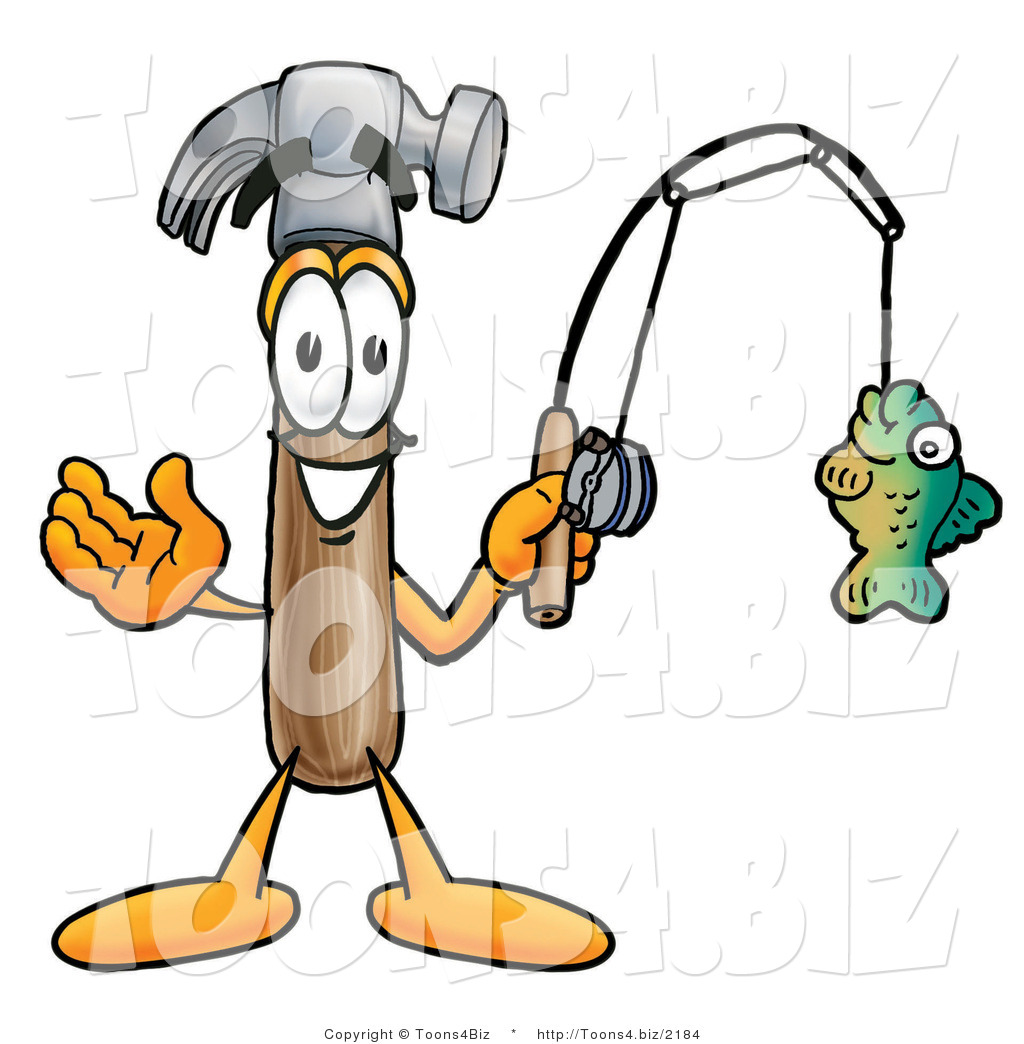 illustration-of-a-cartoon-hammer-mascot-holding-a-fish-on-a-fishing-pole-by-toons4biz-2184.jpg