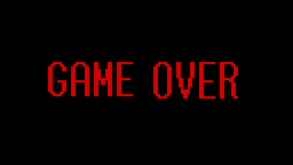Image result for gameover gif