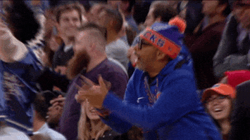 new york knicks applause GIF by NBA