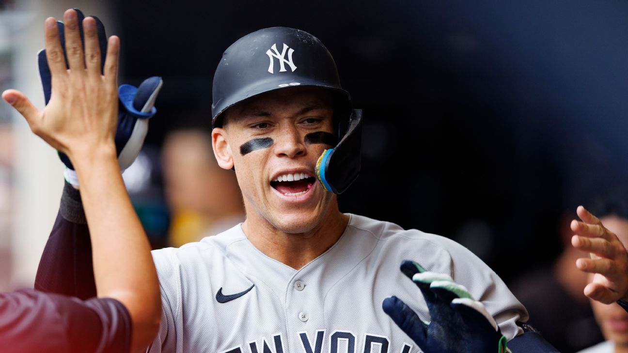 Yankees slugger Aaron Judge has been putting up mind-blowing stats in 2022