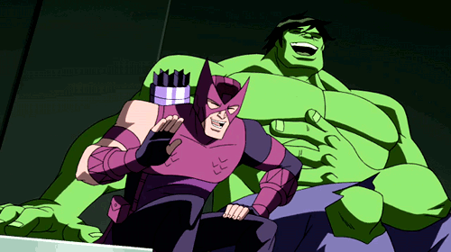 Hawkeye-Hulk-avengers-earths-mightiest-heroes-29691502-500-280.gif