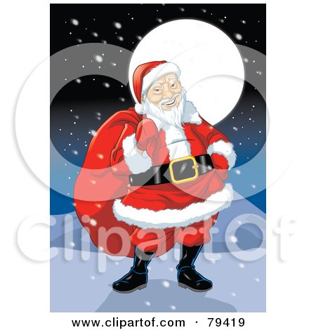 79419-Asian-Santa-Claus-Carrying-His-Sack-On-A-Snowy-Night.jpg