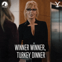 Paramount Network Winner Winner Chicken Dinner GIF by Yellowstone