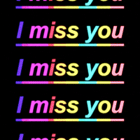 Lonely Miss You GIF by Anne Lee