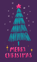 Blinking Merry Christmas GIF by macniten