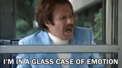 Will Ferrell Im In A Glass Case Of Emotion GIF - Will ...