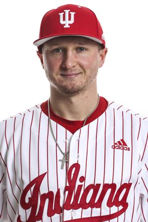 BLOOMINGTON, IN - FEBRUARY 05, 2021 - infielder Cole Barr #2 of the Indiana Hoosiers during photo day in Bloomington, IN. Photo By Missy Minear/Indiana Athletics