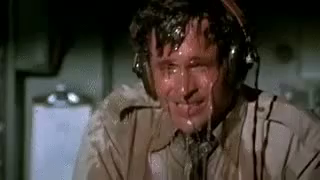 Ted Striker Sweating - Airplane GIF - Sweat Sweating Sweaty - Discover &  Share GIFs