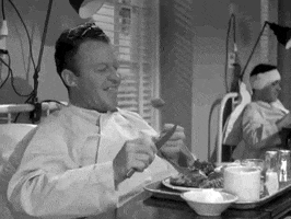 Classic Film Eating GIF by Warner Archive