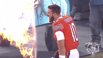 Mitch Trubisky Football GIF by Chicago Bears