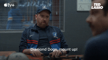 Mount Up Diamond Dogs GIF by Apple TV