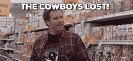 Cowboys Lose GIFs - Get the best GIF on GIPHY