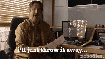 throw away tv land GIF by nobodies.