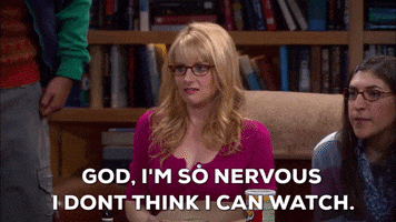 Nervous Season 5 GIF by The Big Bang Theory