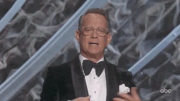 Tom Hanks Reaction GIF by The Academy Awards