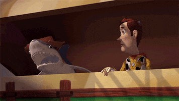 toy story shark GIF