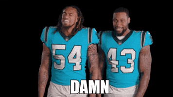 North Carolina Reaction GIF by Carolina Panthers