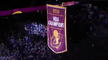 cleveland cavaliers ring ceremony GIF by NBA