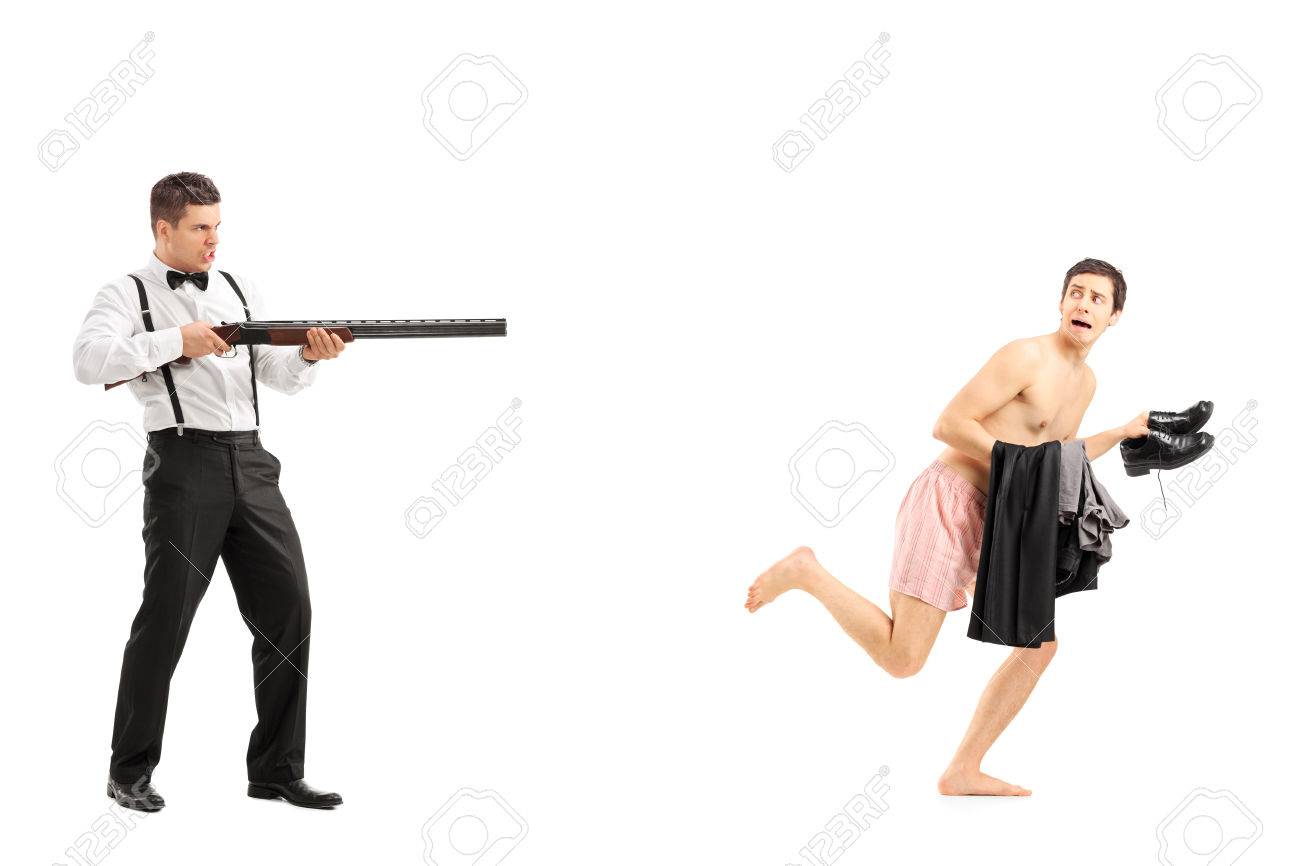 36994655-man-chasing-a-naked-guy-with-rifle-isolated-on-white-background.jpg